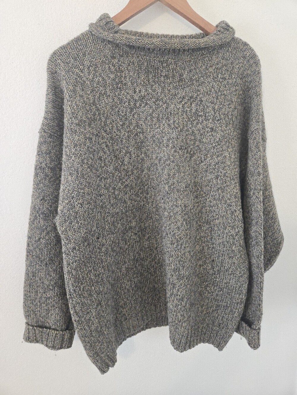 VIntage Abercrombie & Fitch The Big Sweater Wool Mens Small Oversized